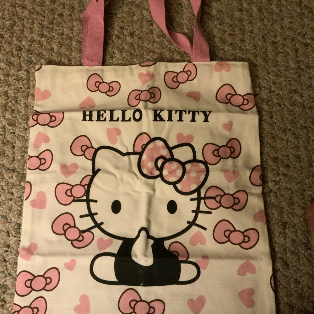 Hello Kitty Pink Tote Bag NWOT